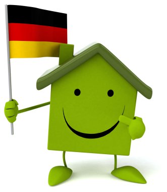 Eğlenceli çizgi film evi