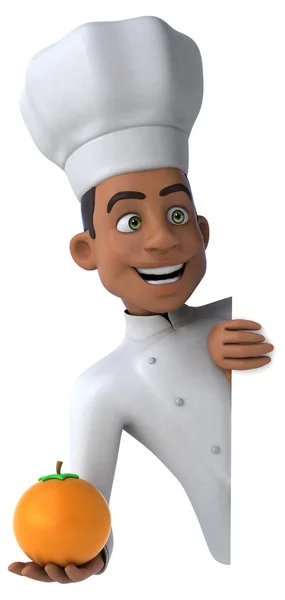 Fun cartoon chef — Stock Photo, Image