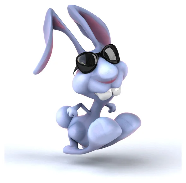 Spaß Karikatur Kaninchen — Stockfoto