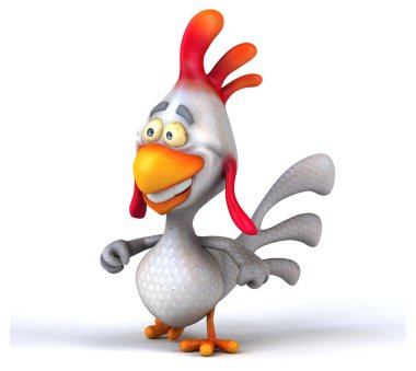 Eğlenceli çizgi film tavuk