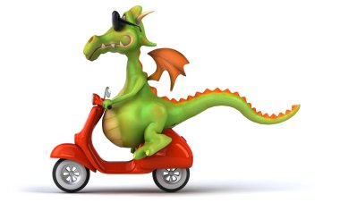 Eğlenceli çizgi film dragon