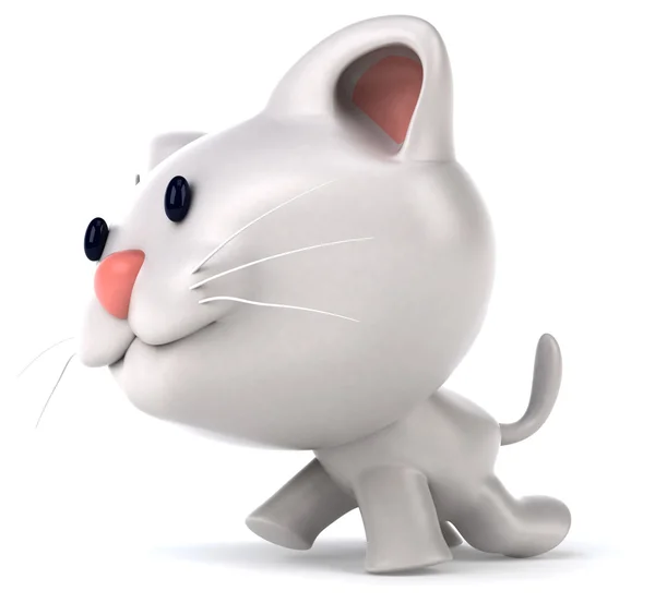 Fun cartoon cat — Stock Photo, Image