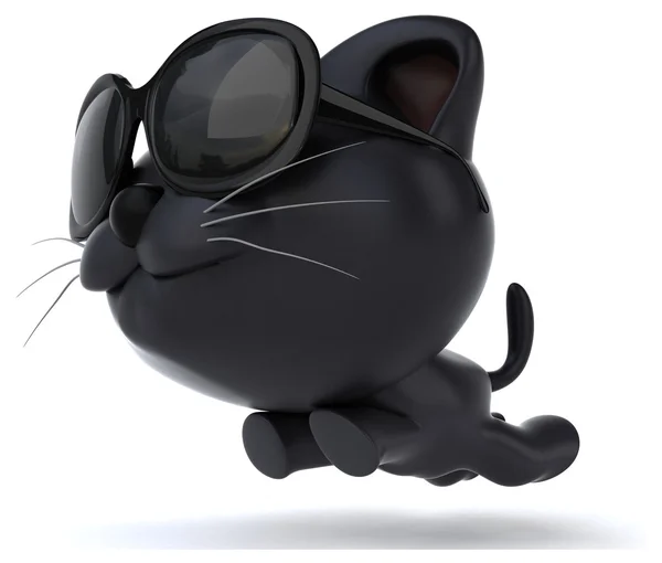 Fun cartoon cat — Stock Photo, Image