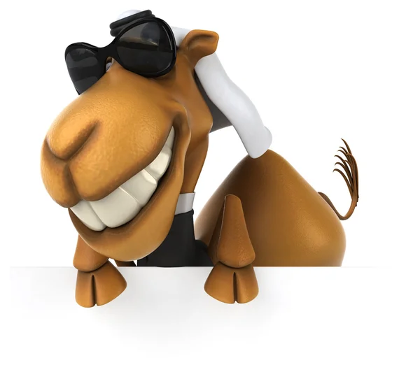 Fun cartoon camel — Stock Photo, Image