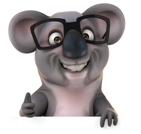 Leuke cartoon koala — Stockfoto