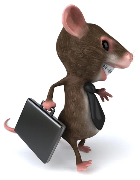 Divertente cartone animato mouse — Foto Stock