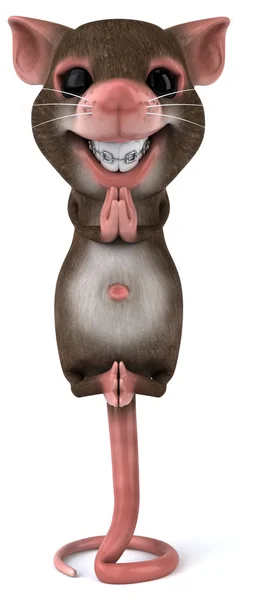 Funny cartoon mouse — Stock Photo, Image