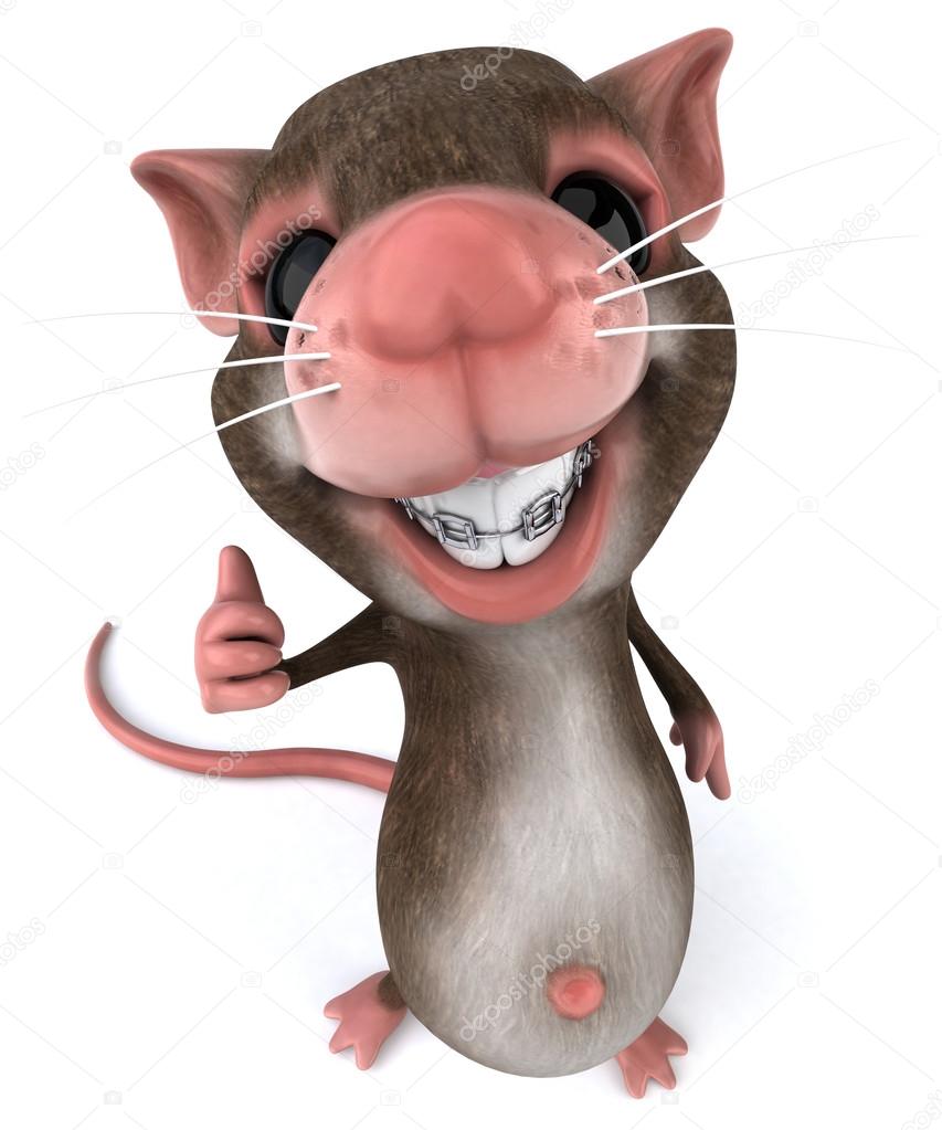 Funny cartoon mouse Stock Photo by ©julos 88647078