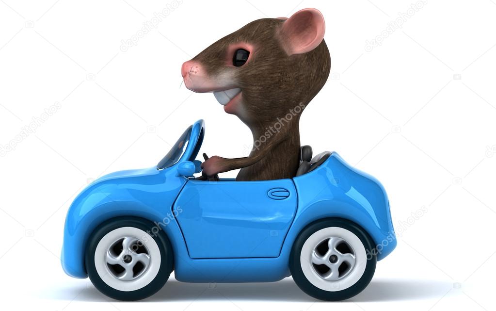 Funny mouse in car Stock Photo by ©julos 88647134 Funny mouse in car Stock Photo by ©julos 88647134