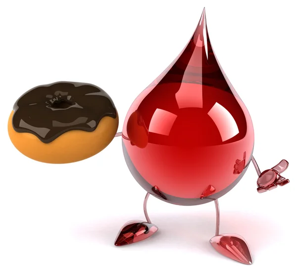 Red Blood Drop — Stock Photo, Image