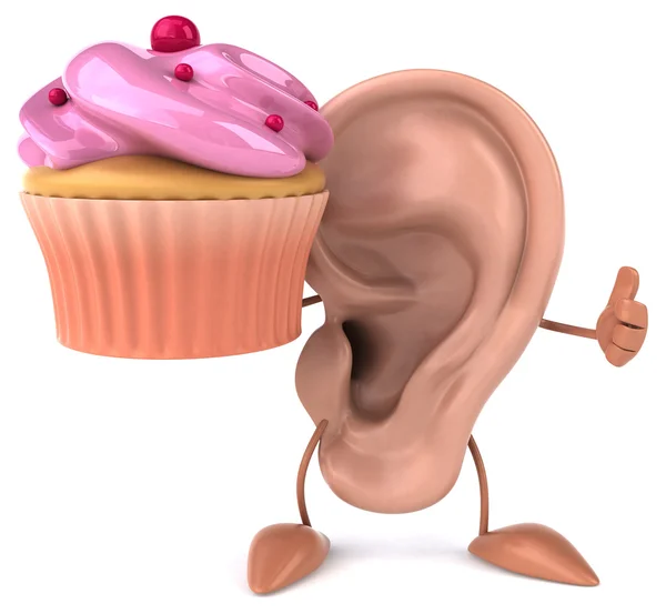 Fun cartoon Ear — Stock Photo, Image