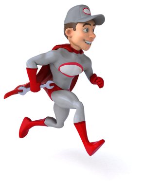 Eğlenceli çizgi film süper makinist