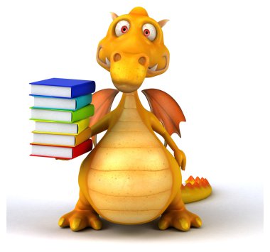 Eğlenceli çizgi film dragon