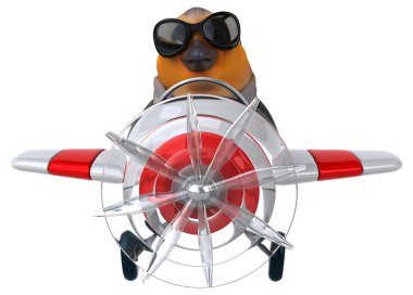Eğlenceli kırmızı robin