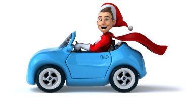 Sevimli Noel süper kahraman