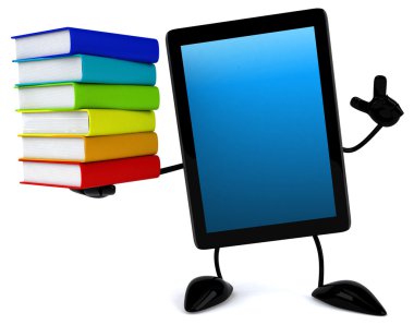 Eğlenceli tablet ile renk kitaplar