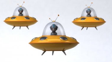 Sevimli küçük Ufo