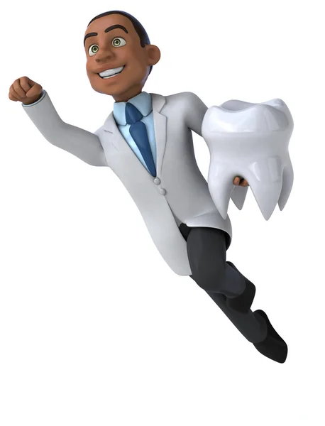 Fun cartoon doctor — Stock Photo, Image