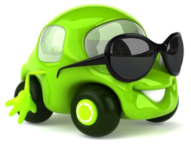 eğlenceli çizgi film araba