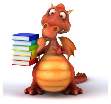 Eğlenceli çizgi film dragon