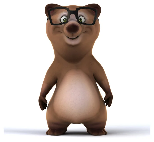 Fun cartoon bear — Stock Photo, Image