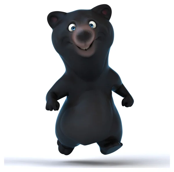 Urso divertido dos desenhos animados — Fotografia de Stock
