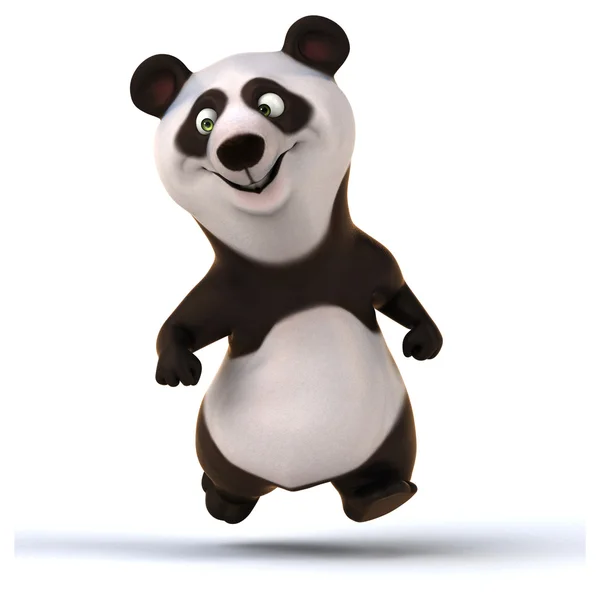 Leuke cartoon panda — Stockfoto