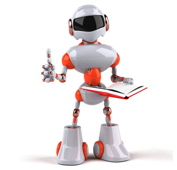 Leuke cartoon robot — Stockfoto