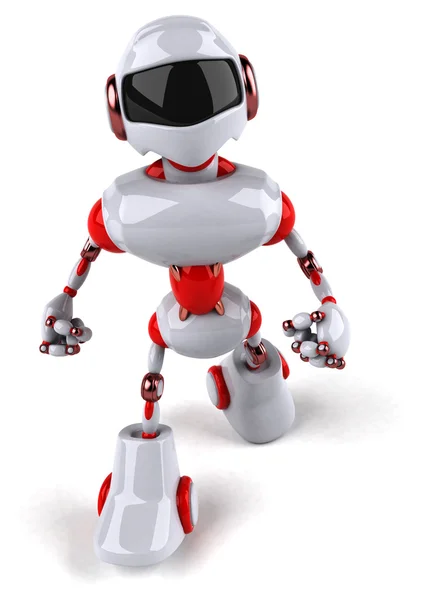 Игрушечный металлический робот — стоковое фото