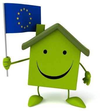 Eğlenceli çizgi film evi