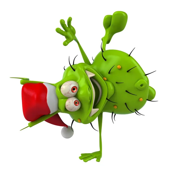 Funny cartoon germ — Stock Photo, Image