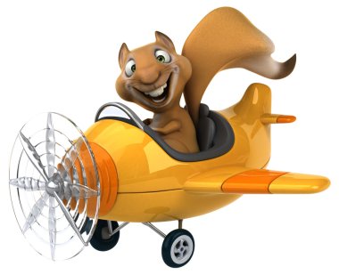 Şirin çizgi film sincabı.