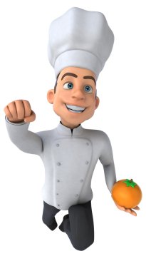 Eğlenceli çizgi film Şef