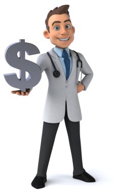 Eğlenceli çizgi film doktor