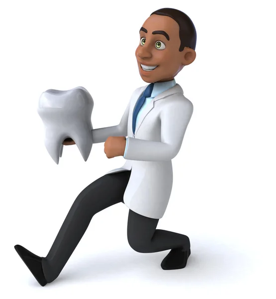 Fun cartoon doctor — Stock Photo, Image