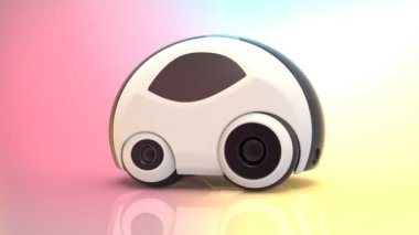 Eğlenceli fütüristik araç