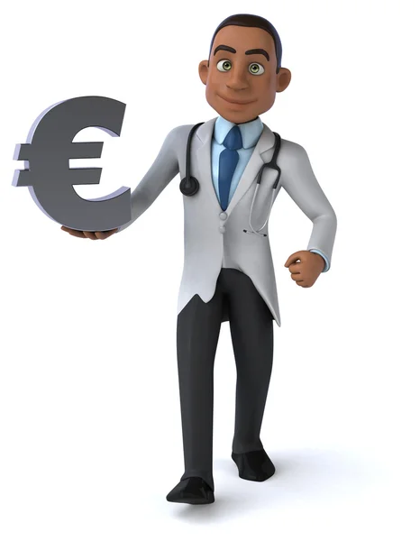 Cute cartoon doctor — Stock Photo, Image