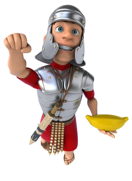 Cute cartoon Roman soldier — Stock Photo, Image