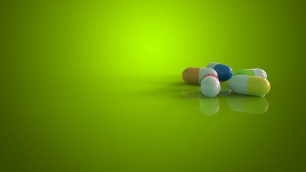 Cinq pilules tournent 