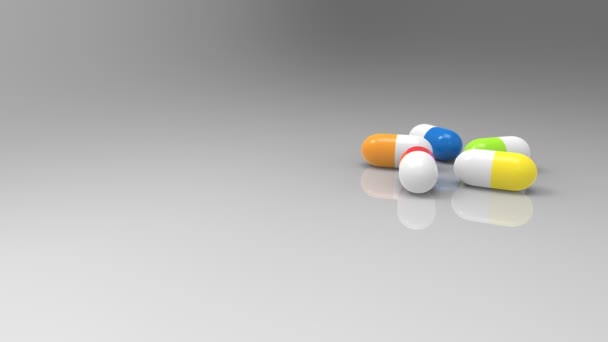 Cinq pilules tournent 