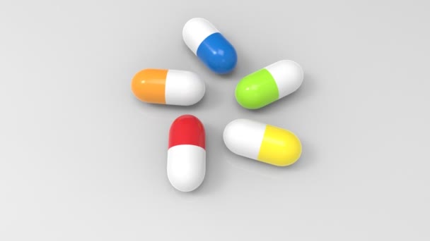 Beaucoup de pilules différentes 