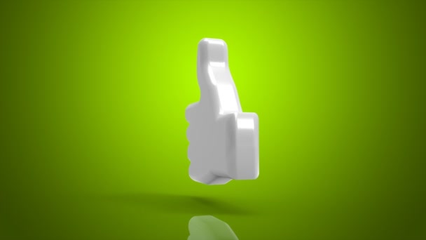 Thumb up sign — Stock Video