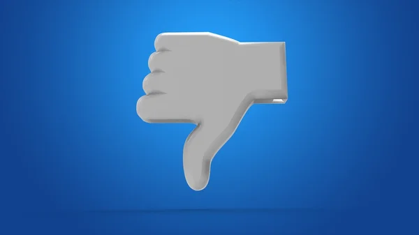 Thumb down icon — Stock Photo, Image