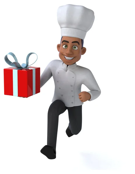 Fun cartoon chef — Stock Photo, Image