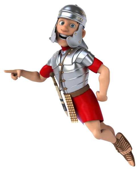 Roman legionary soldier — Stock Photo, Image