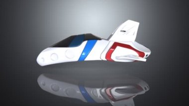 Modern futuristik araç