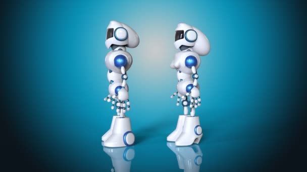 robots homme et femme 