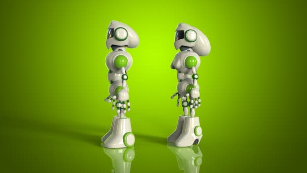 robots homme et femme 