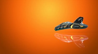 Modern futuristik araç