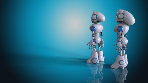 Deux robots modernes 